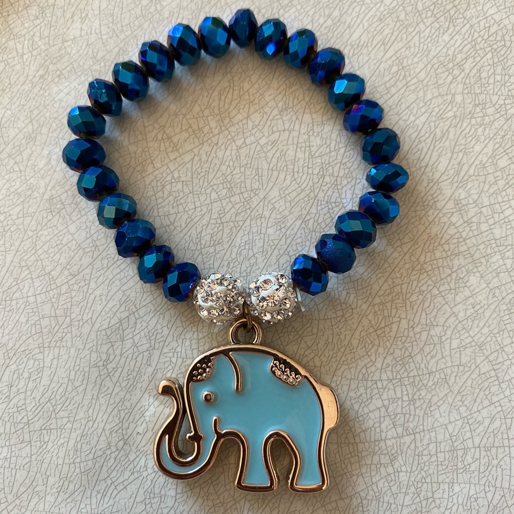 Lucky elephant bracelet